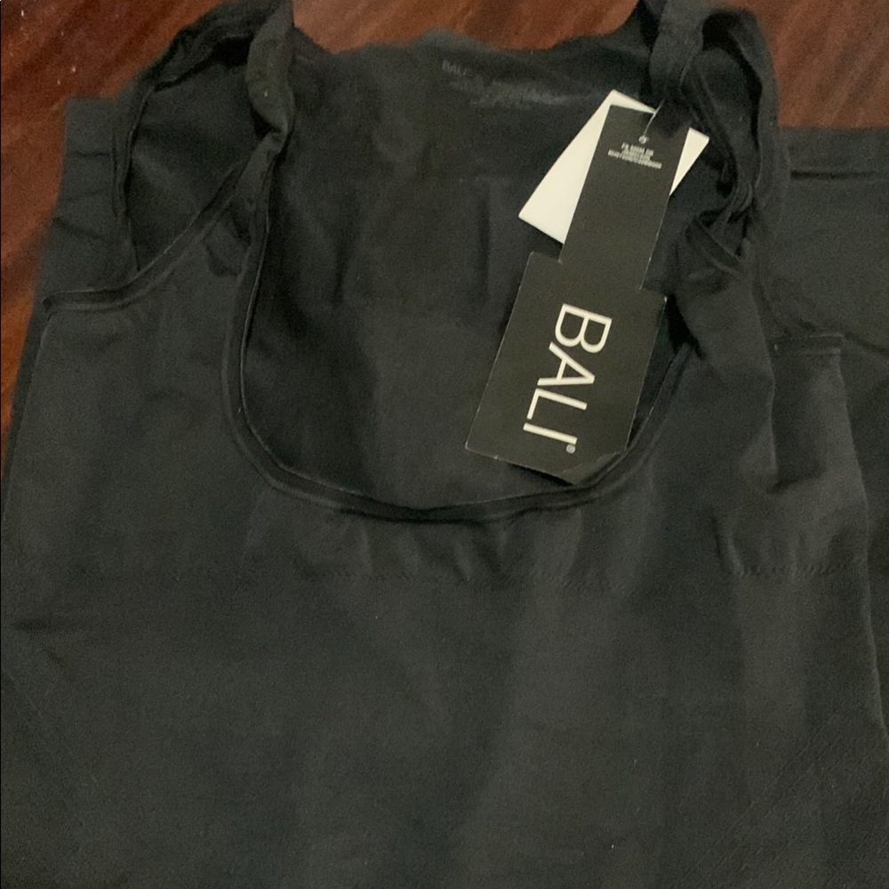 Bali Black one piece shaper shorts.